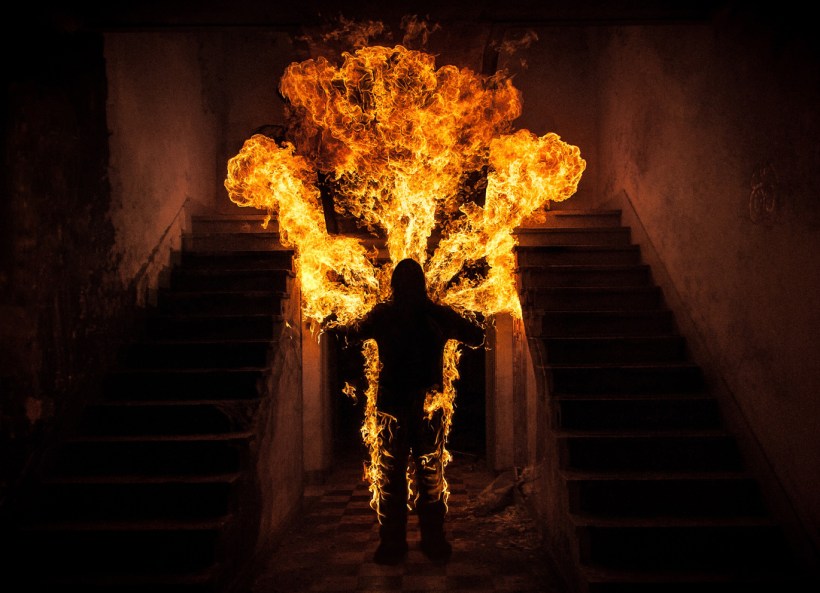 man on fire